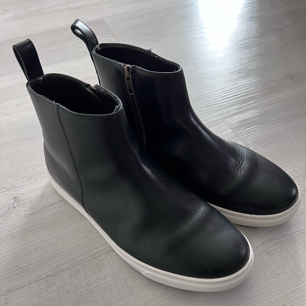 **SOLD** HELM The Knox Leather Boot Sneaker
